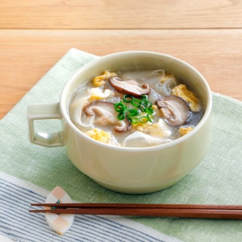 ひらひら大根と春雨のスープ