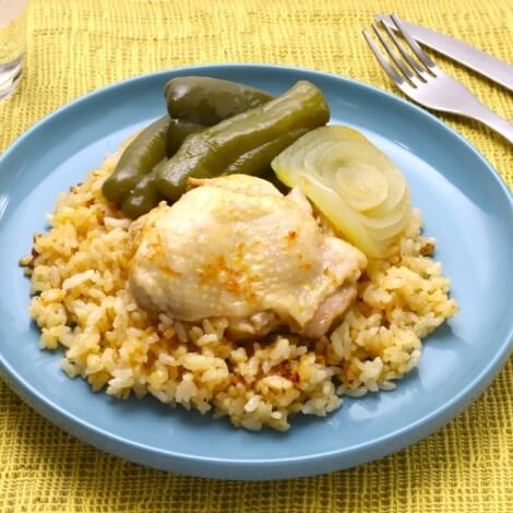 炊飯器で簡単！ごちそうチキンライス
