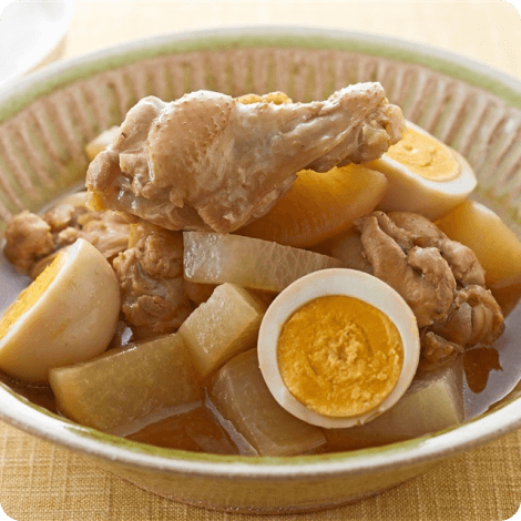 手羽元と大根のオイスー煮